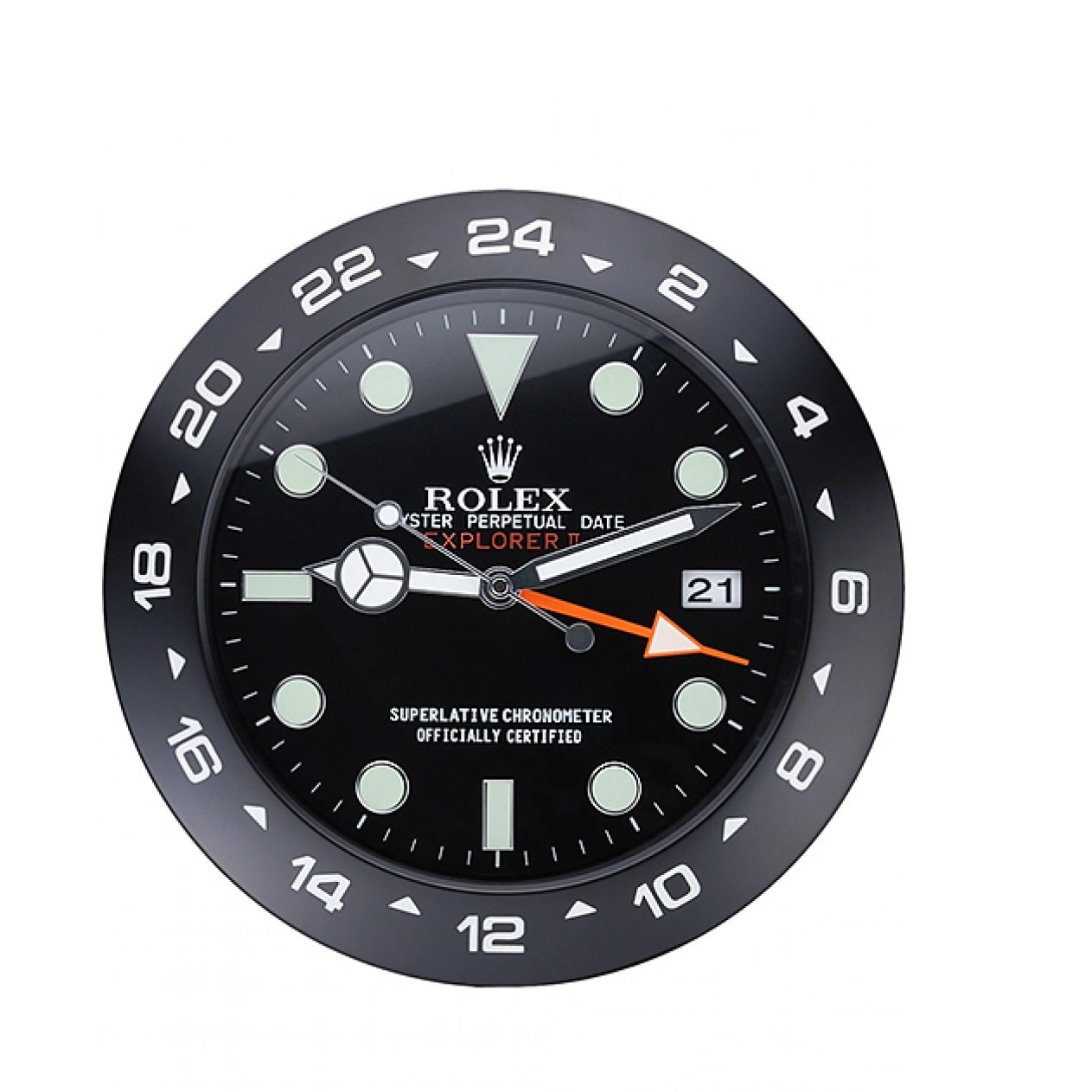 Good Copy Rolex Watches Wall Clock II 622477 Rolex Black Explorer 0525